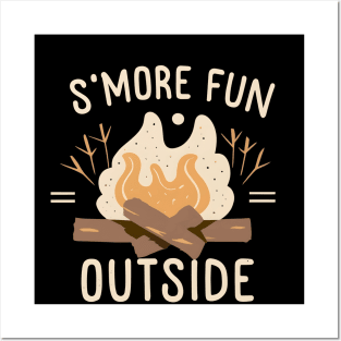 Smores fun outside Posters and Art